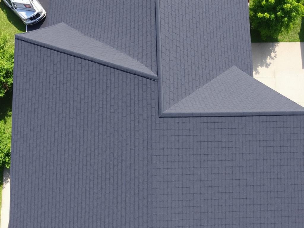 Clean, well-maintained asphalt shingle roof after rejuvenation